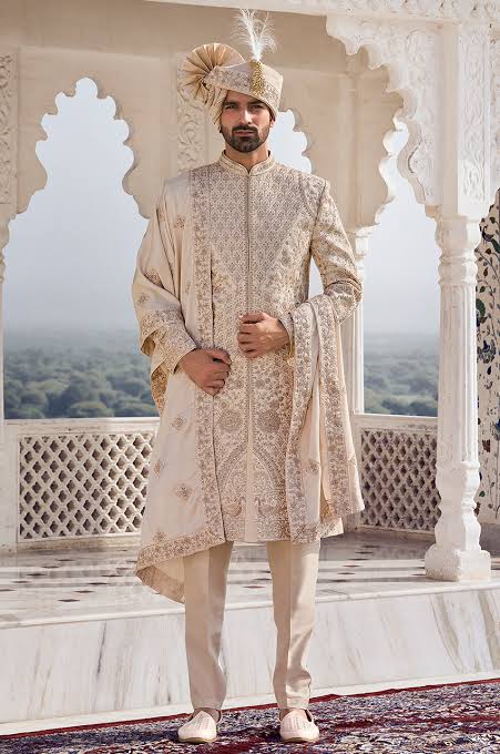 Dupian silk panjabi kurta - image 4